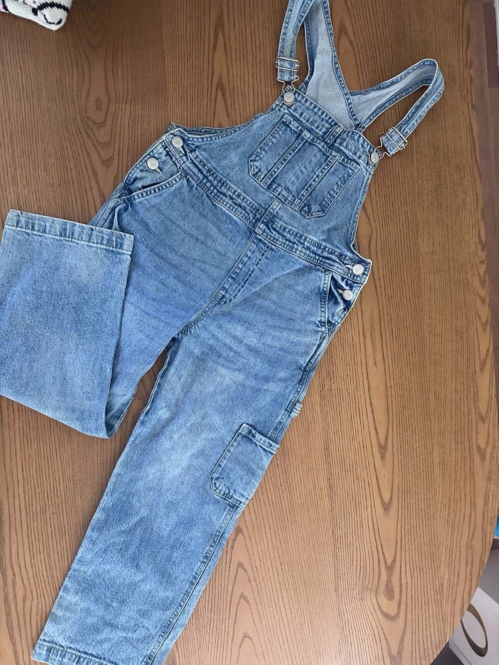 H&M Kids Denim Carpenter Style Bib Overalls